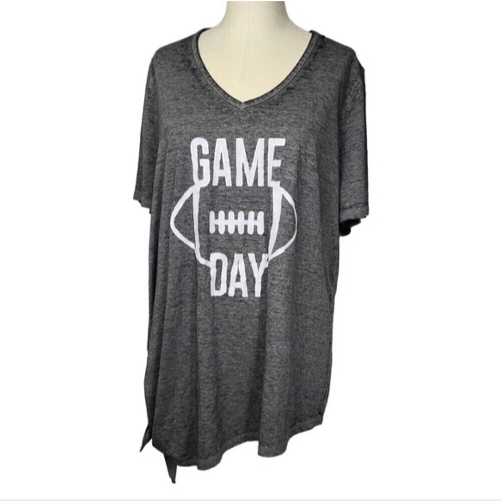 Lane Bryant Game Day Football Short Sleeves Shirt 14/16